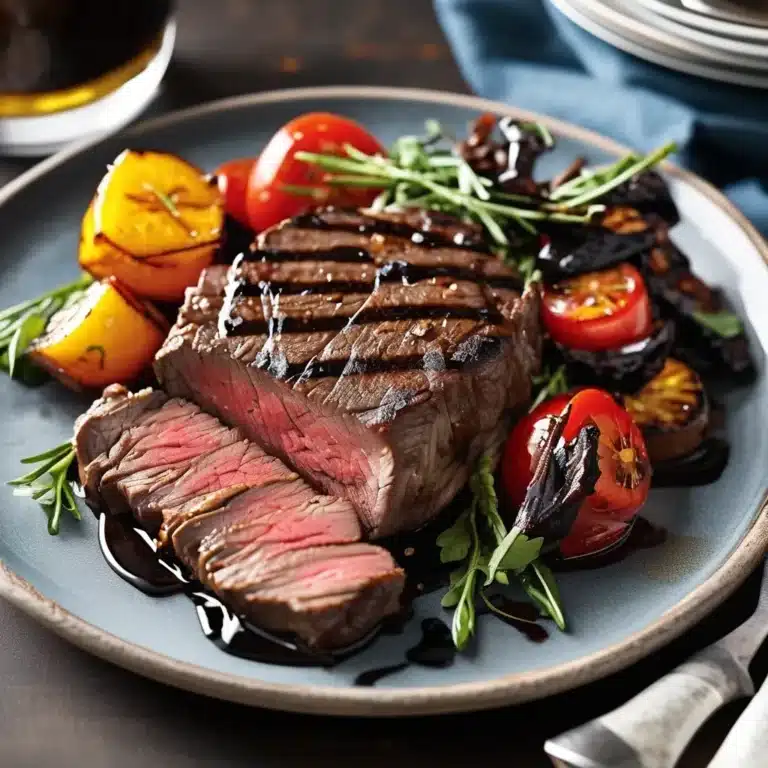 Grilled Balsamic Beef