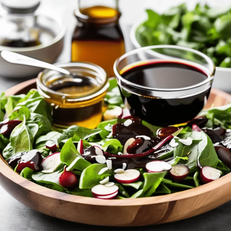 Balsamic Salad Dressing