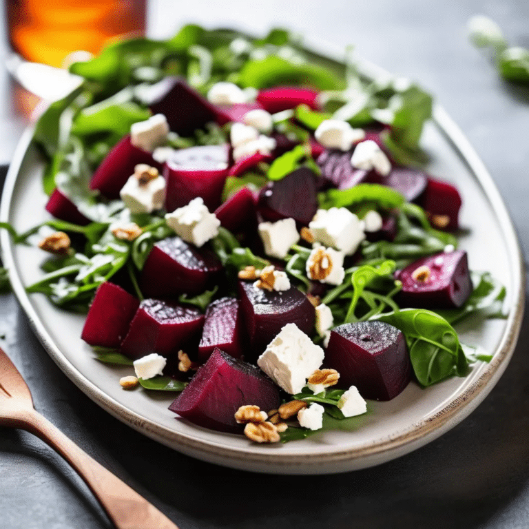 Beet Salad With Goat Cheese