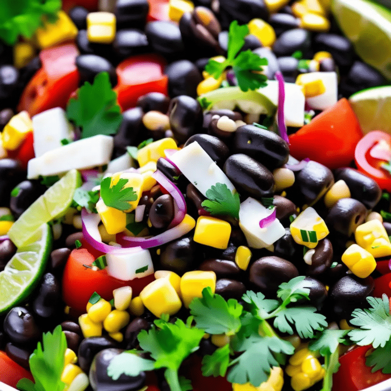 Black Bean And Corn Salad