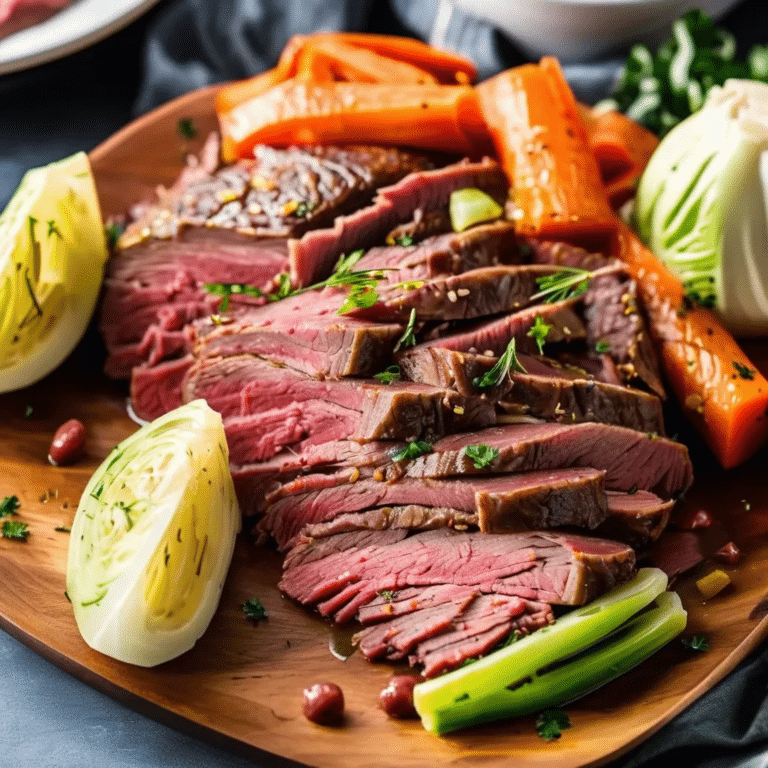 Instant Pot Corned Beef and Cabbage