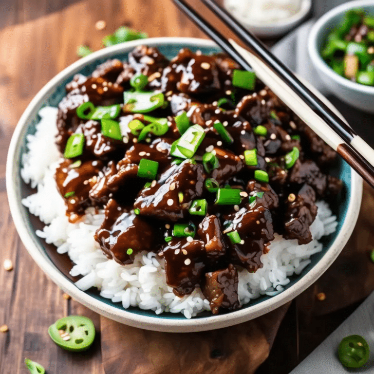 Mongolian Beef