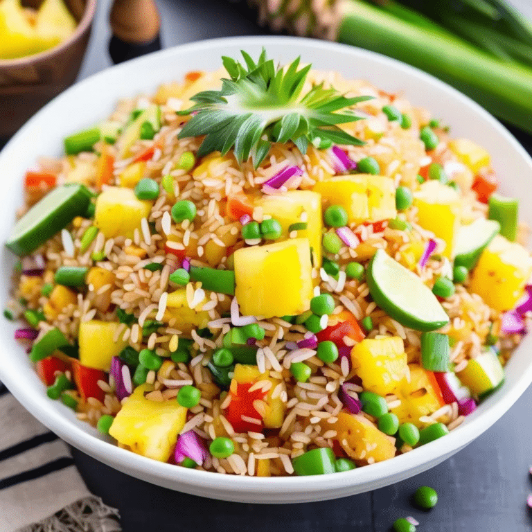 Pineapple Fried Rice