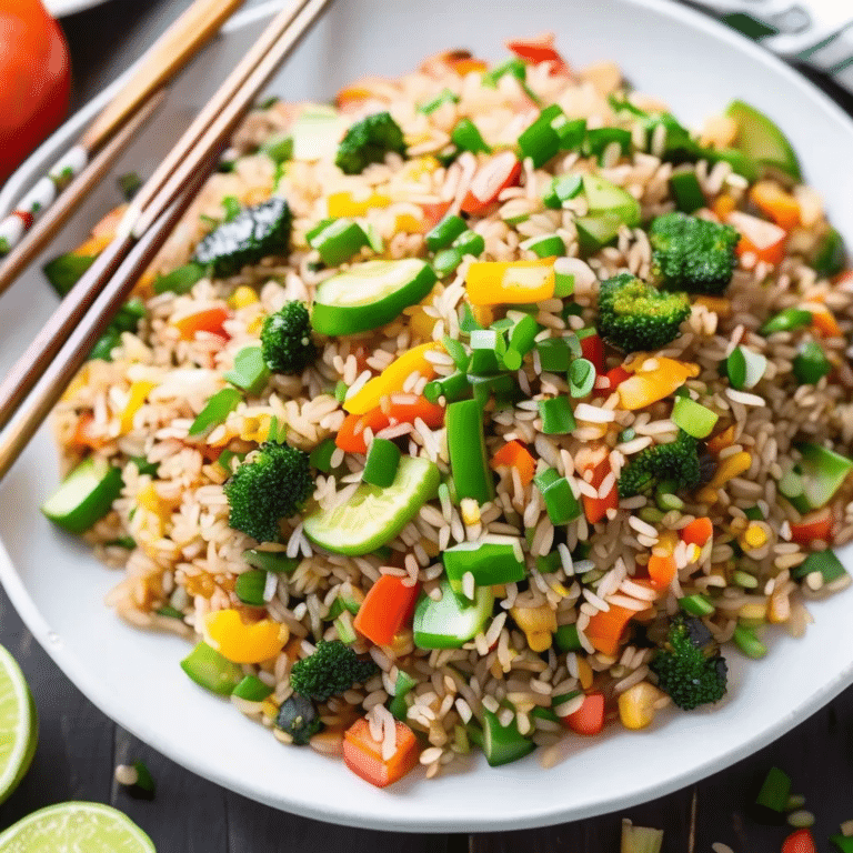 Vegetable Fried Rice