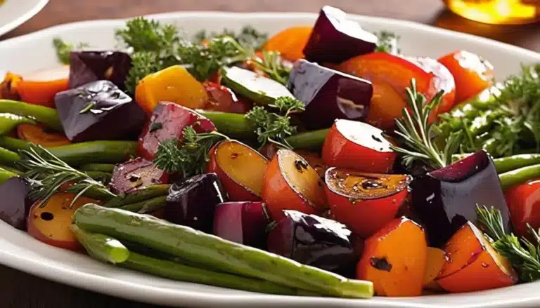BALSAMIC GLAZED VEGETABLES