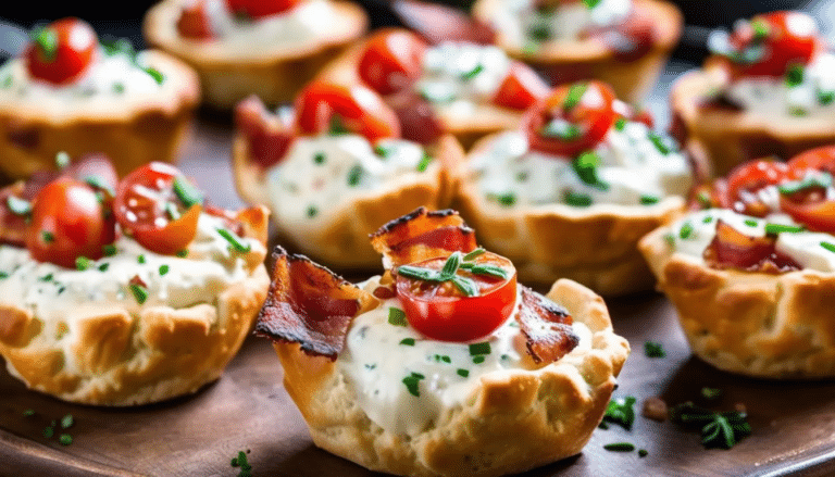 Bacon And Tomato Cups
