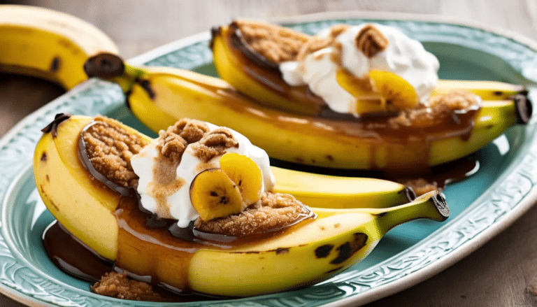 Baked Bananas