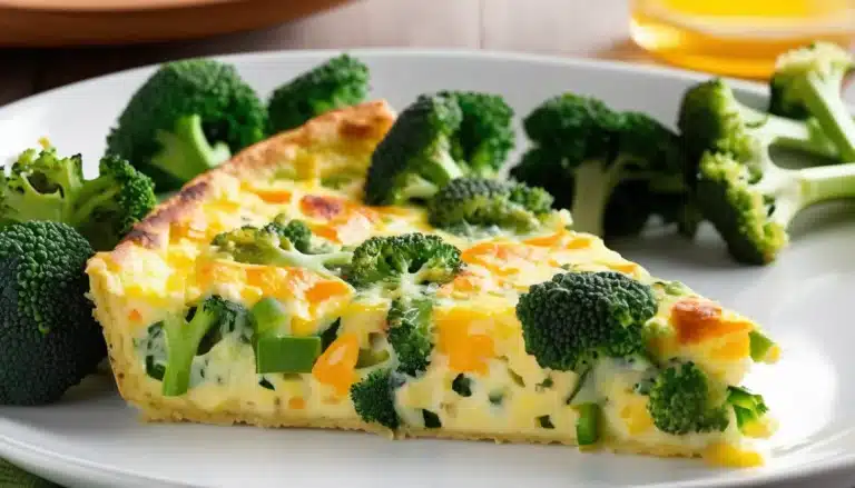 Broccoli And Cheddar Frittata