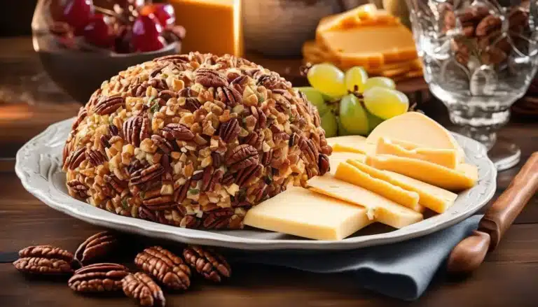 CHEESE BALL WITH PECANS
