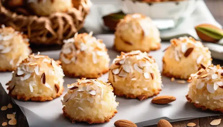 COCONUT ALMOND MACAROONS
