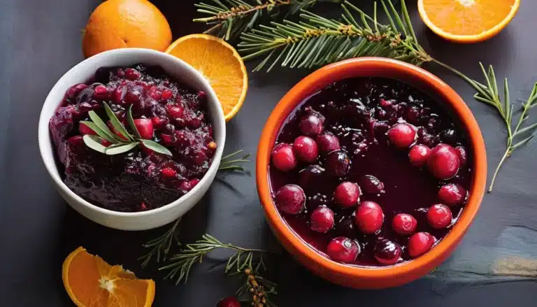 CRANBERRY SAUCE WITH ORANGE ZEST