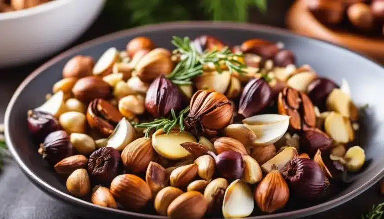 GARLIC HERB ROASTED NUTS