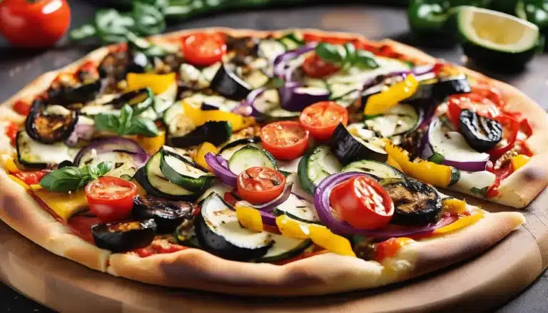 GRILLED VEGGIE PIZZA