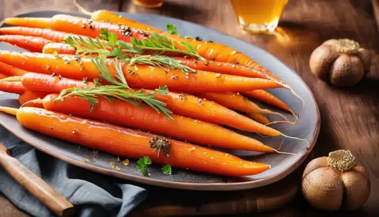 HONEY-GLAZED CARROTS