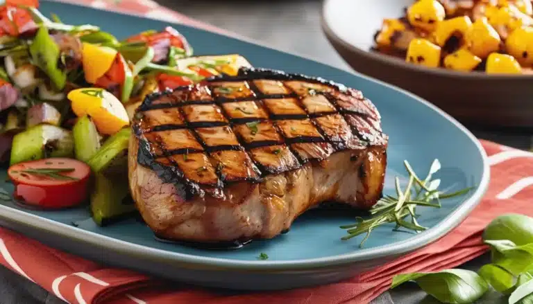 MARINATED GRILLED PORK CHOPS