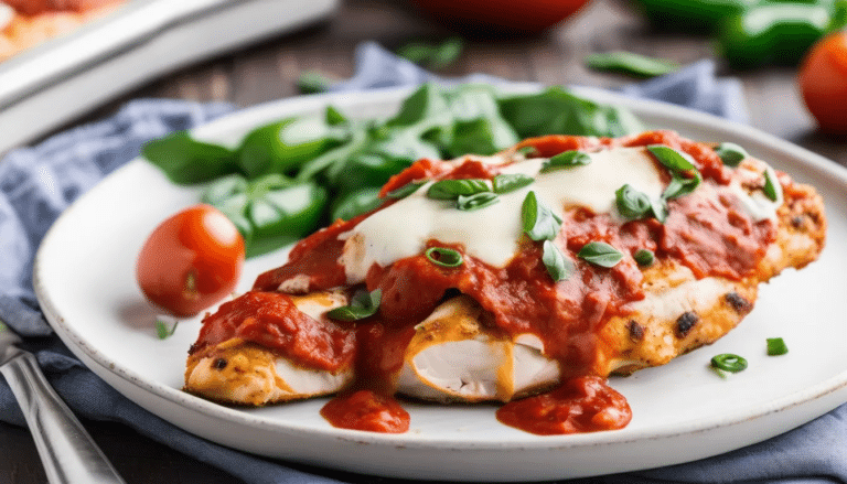 Pizza Stuffed Chicken
