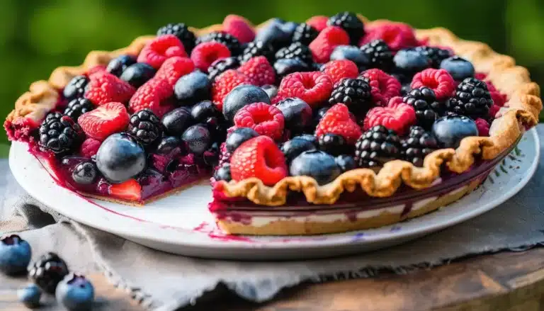 SUMMER BERRY PIE