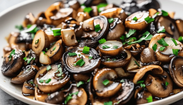 Sauteed Mushrooms And Onions