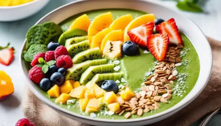 TROPICAL GREEN SMOOTHIE BOWL