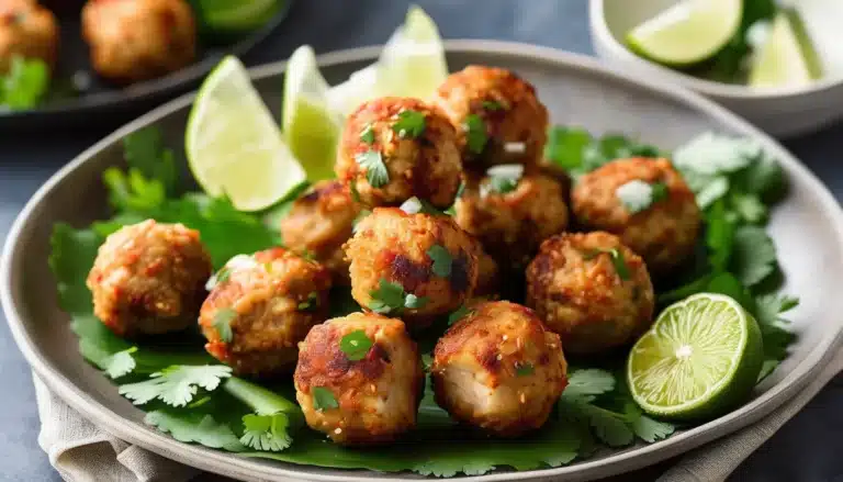 Thai Chicken Balls